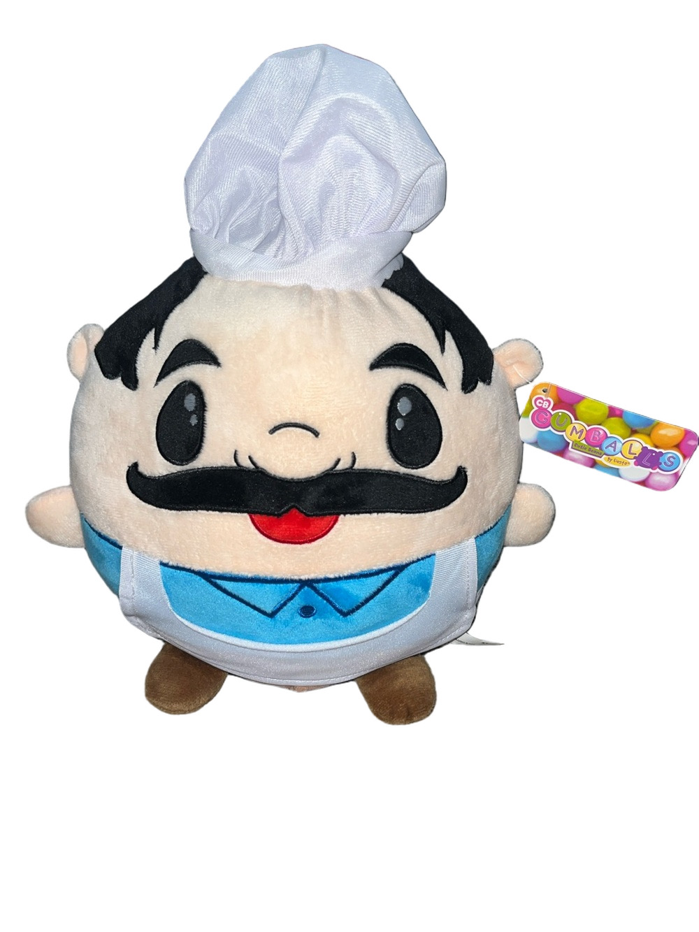 Chuck E Cheese Official Limited Edition Fun Pasqually Gumball Cutie Beans Plush